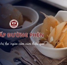 Lê hấp đường phèn – Mẹo hay trị ho, ngừa cảm cúm hiệu quả